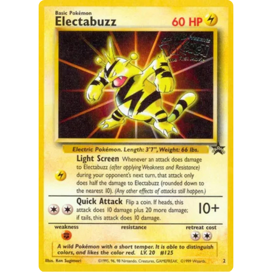 Electabuzz (Movie Promo) 002/53  WoTC Promo - Promo
