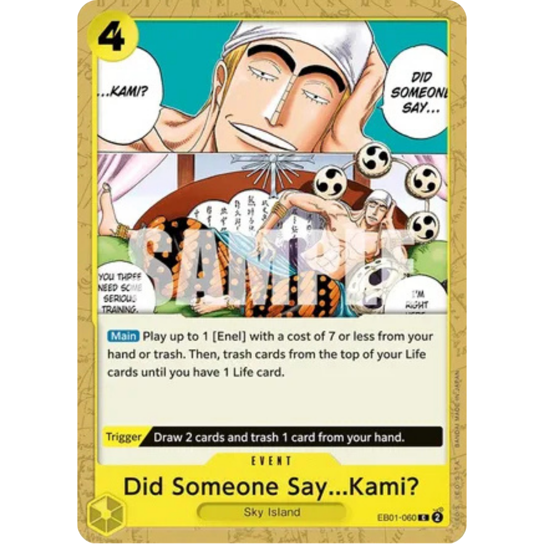 Did Someone Say...Kami? (EB01-060) - Extra Booster: Memorial Collection