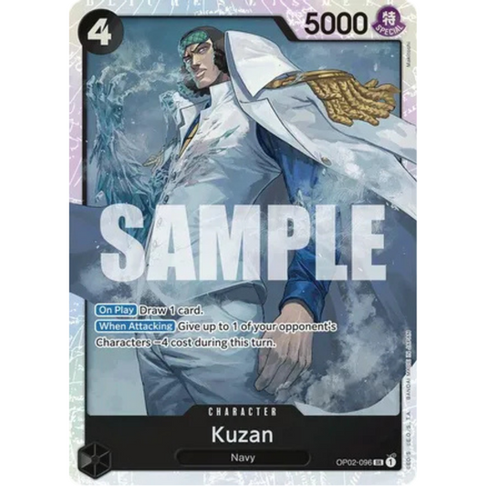 Kuzan (OP02-096) (Reprint) (OP02-096) - Premium Booster -The Best- Foil