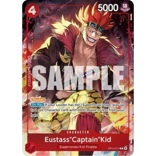 Eustass"Captain"Kid (Premium Card Collection -Best Selection Vol. 6-) (OP14-014) - One Piece Promotion Cards Foil