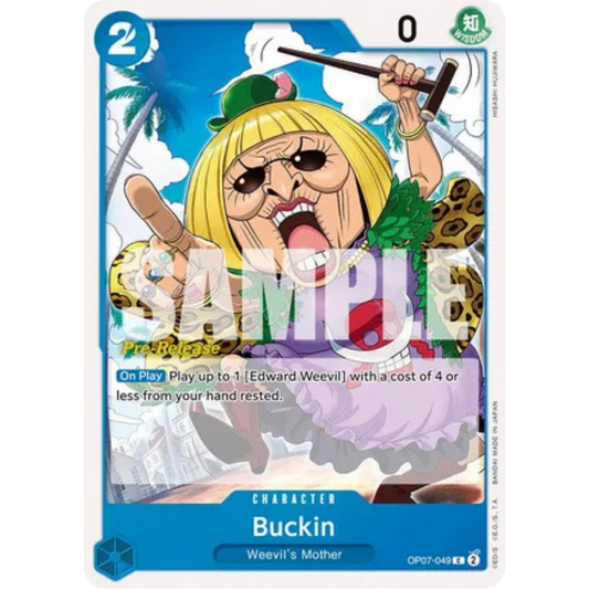 Buckin (OP07-049) - 500 Years in the Future Pre-Release Cards