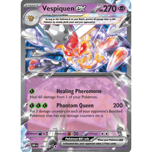 Vespiquen ex (096/197) [Scarlet & Violet: Obsidian Flames]