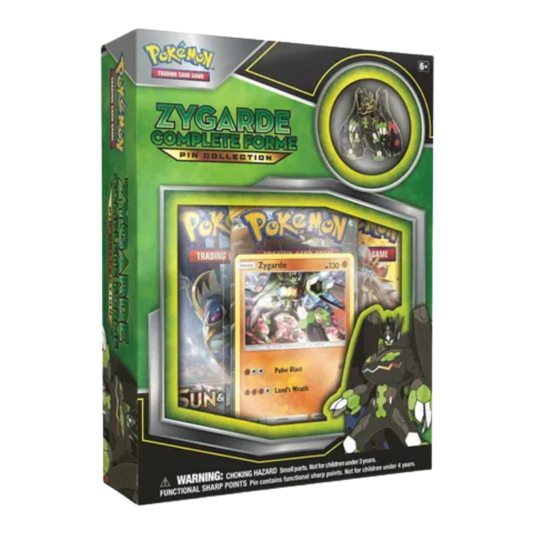 Zygarde Complete Forme Pin Collection