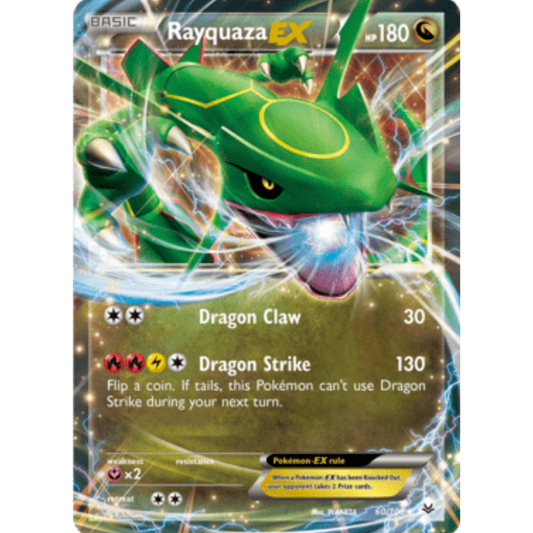Rayquaza EX (60) 060/108  - Holofoil XY  Roaring Skies - Ultra Rare