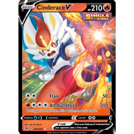 Cinderace V (044/264) [Sword & Shield: Fusion Strike]