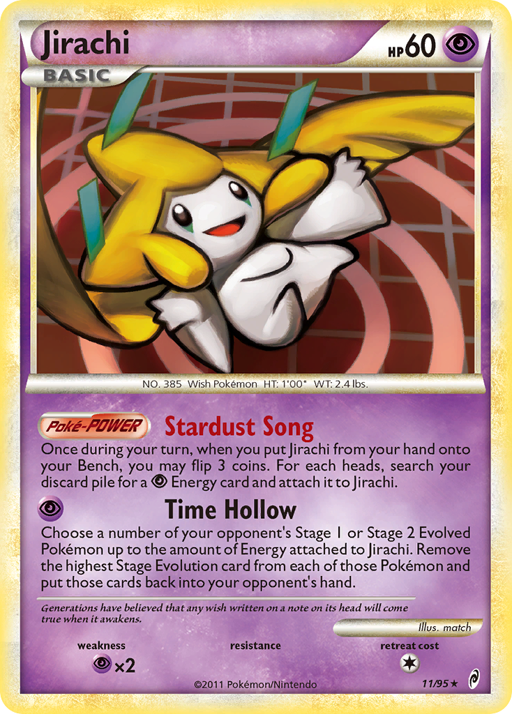 Jirachi  - Holofoil Call of Legends - Holo Rare