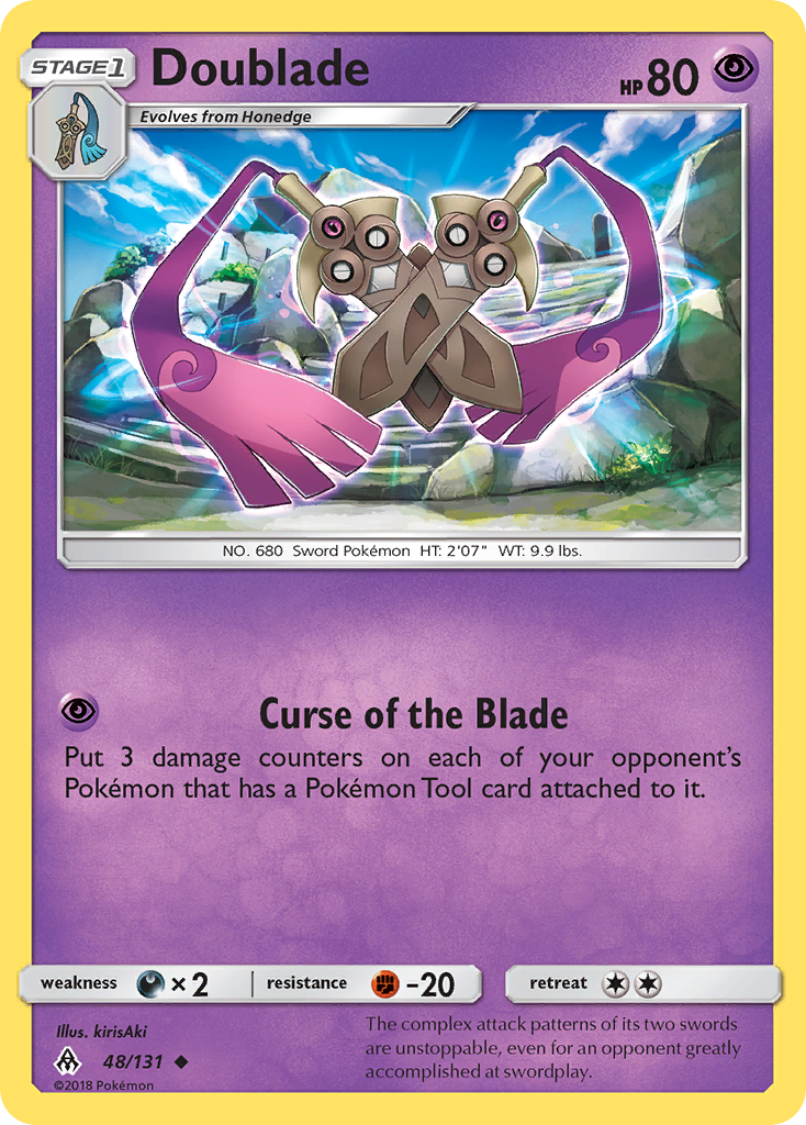 Doublade  SM  Forbidden Light - Uncommon