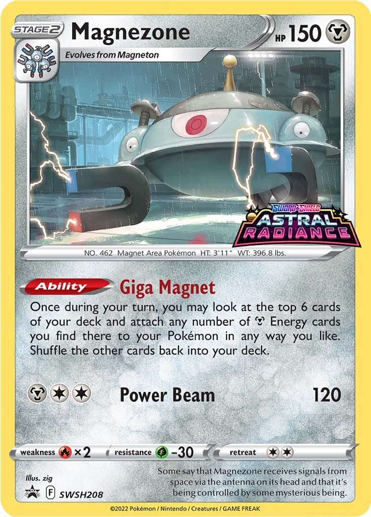Magnezone SWSH208  - Holofoil SWSH Sword & Shield Promo Cards - Promo