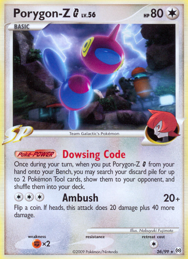 Porygon-Z G 026  Arceus - Rare