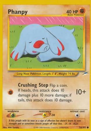 Phanpy 076  - Unlimited Neo Destiny - Common