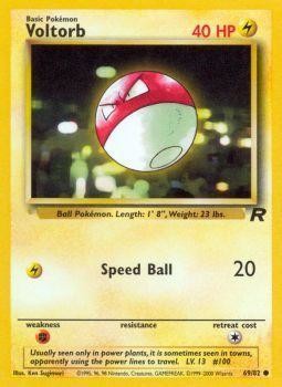Voltorb 069  - Unlimited Team Rocket - Common