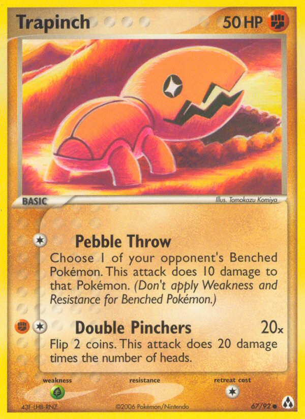 Trapinch 067  Legend Maker - Common