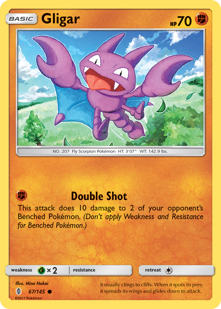 Gligar 067  SM  Guardians Rising - Common