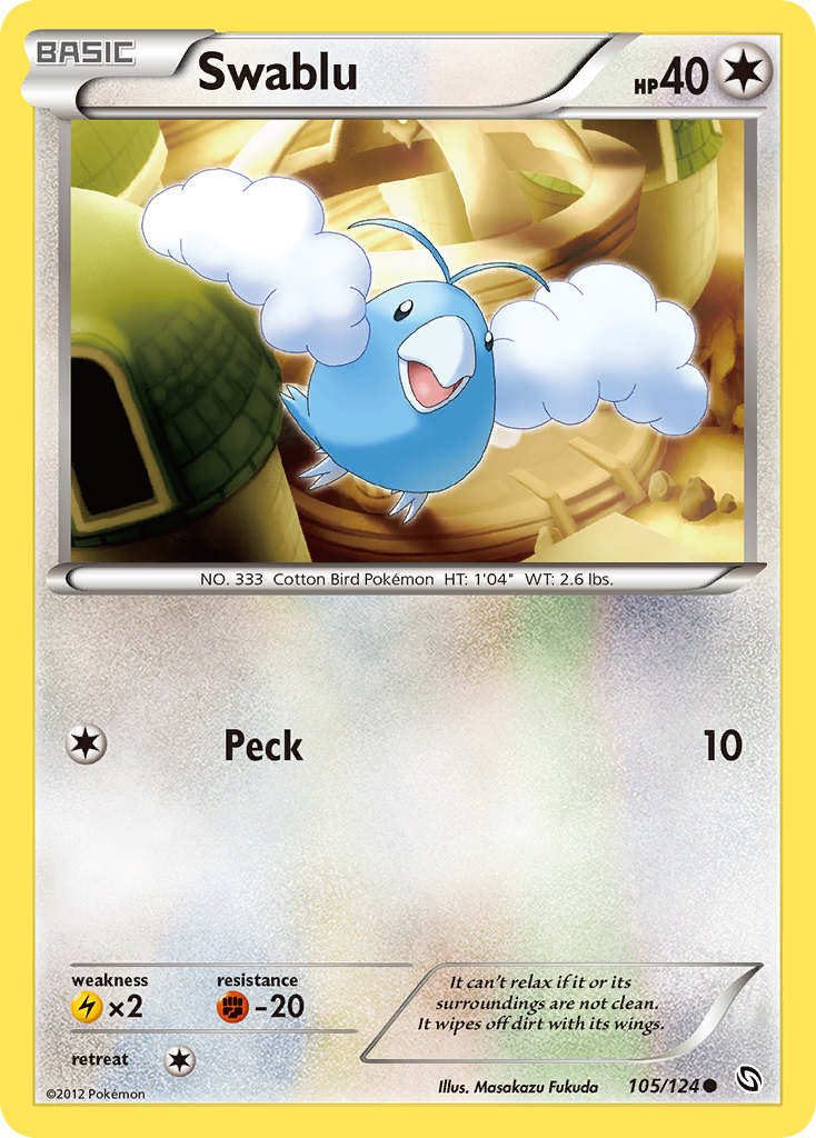 Swablu (105)  Dragons Exalted - Common