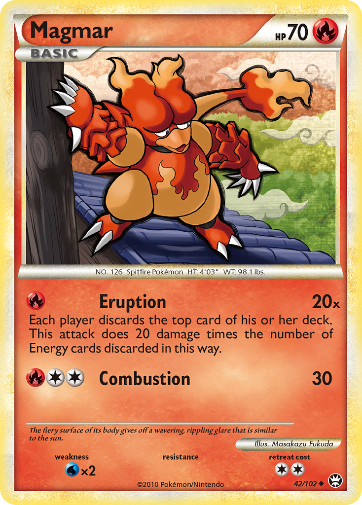 Magmar  Triumphant - Uncommon