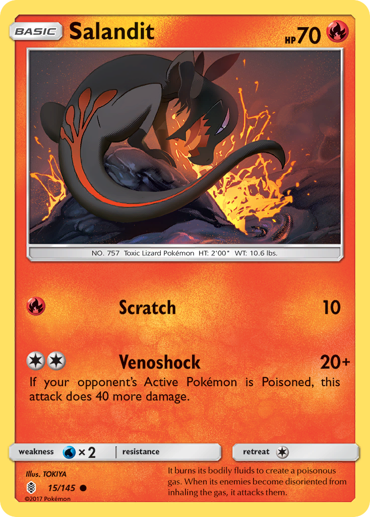 Salandit  SM  Guardians Rising - Common