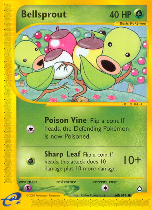 Bellsprout (68) 068  Aquapolis - Common