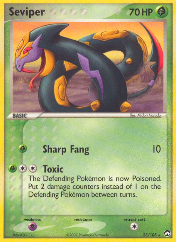 Seviper  Power Keepers - Rare
