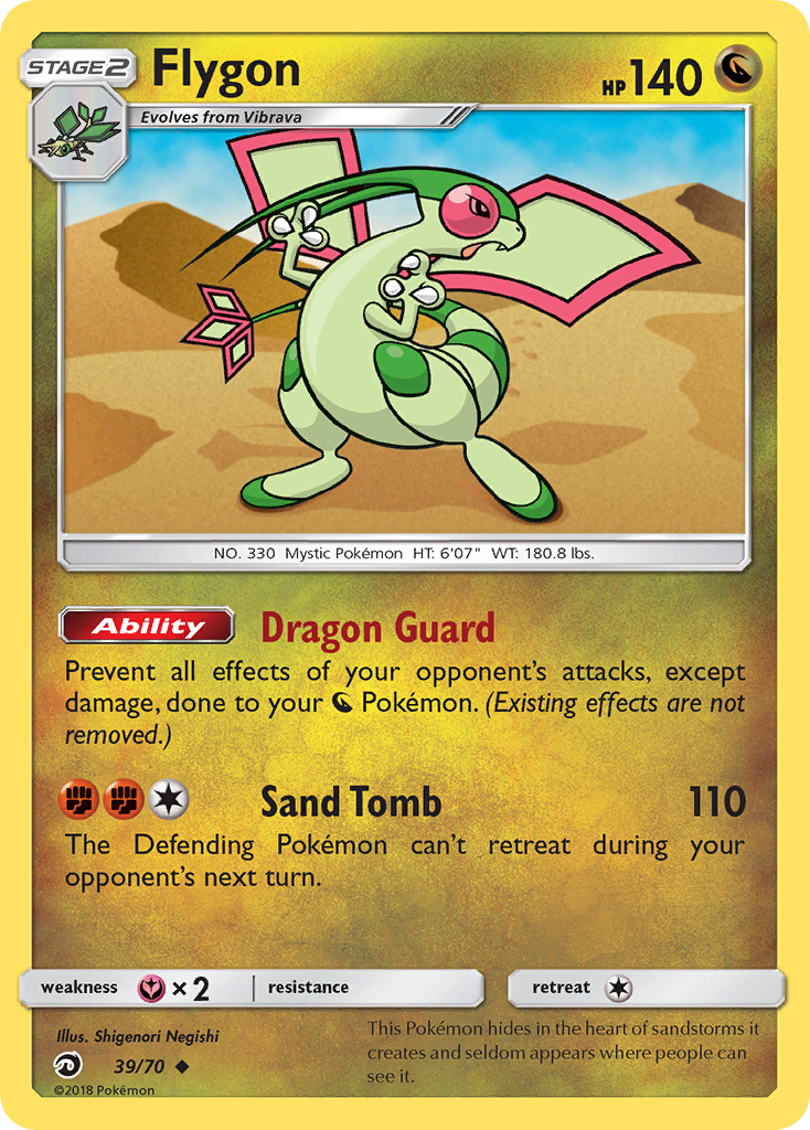 Flygon 039/70  Dragon Majesty - Uncommon