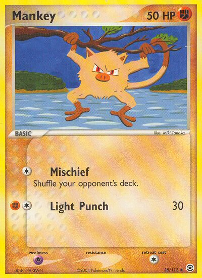Mankey  FireRed & LeafGreen - Uncommon