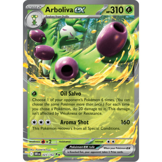 Arboliva ex 023  - Holofoil SV10 Destined Rivals - Double Rare
