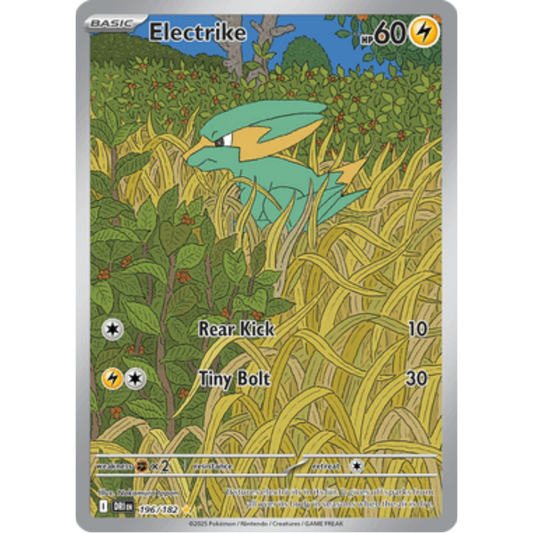 Electrike 196/182  - Holofoil SV10 Destined Rivals - Illustration Rare
