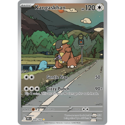Kangaskhan 204/182  - Holofoil SV10 Destined Rivals - Illustration Rare