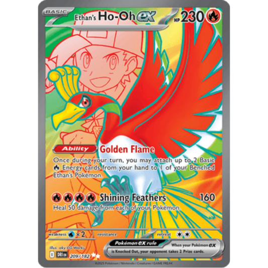 Ethan's Ho 209/182  - Holofoil SV10 Destined Rivals - Ultra Rare