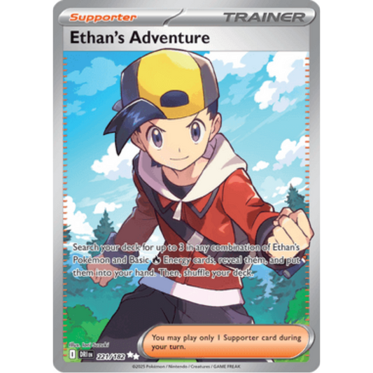Ethan's Adventure 221/182  - Holofoil SV10 Destined Rivals - Ultra Rare