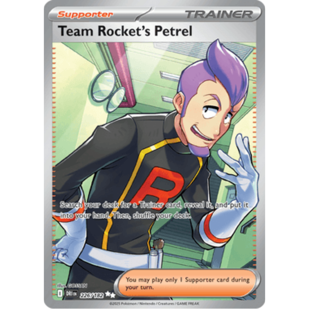 Team Rocket's Petrel 226/182  - Holofoil SV10 Destined Rivals - Ultra Rare