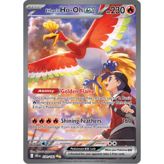 Ethan's Ho 230/182  - Holofoil SV10 Destined Rivals - Special Illustration Rare