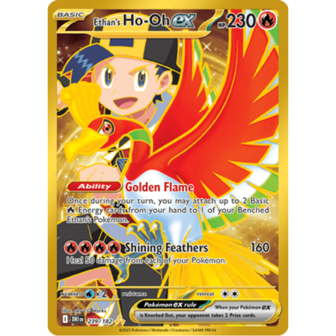 Ethan's Ho 239/182  - Holofoil SV10 Destined Rivals - Hyper Rare