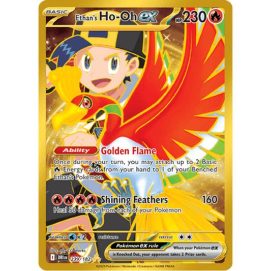 Ethan's Ho 239/182  - Holofoil SV10 Destined Rivals - Hyper Rare