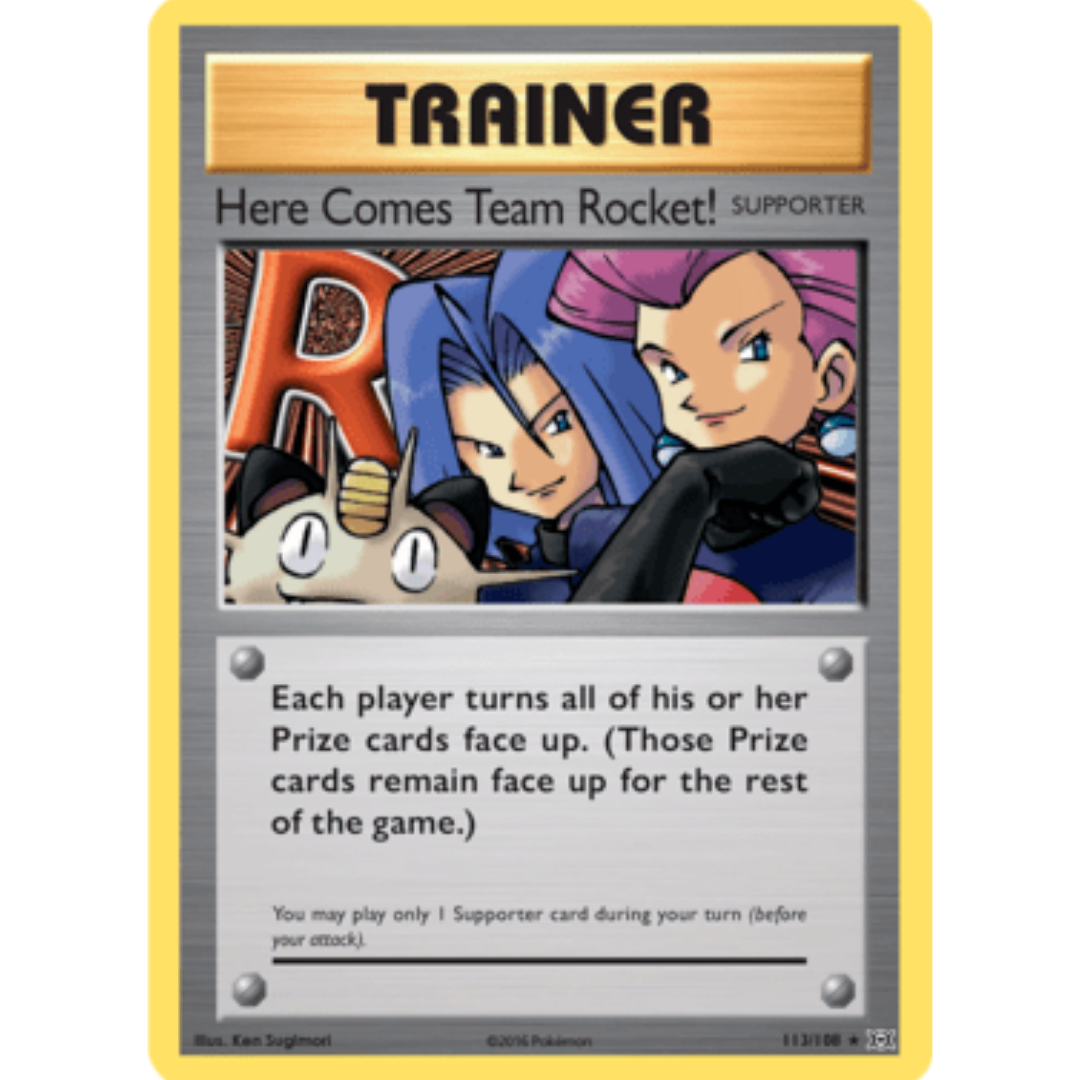 Here Comes Team Rocket! 113  XY  Evolutions - Secret Rare