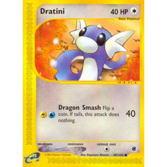 Dratini 107/165  Expedition - Common