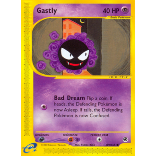 Gastly 109/165  Expedition - Common