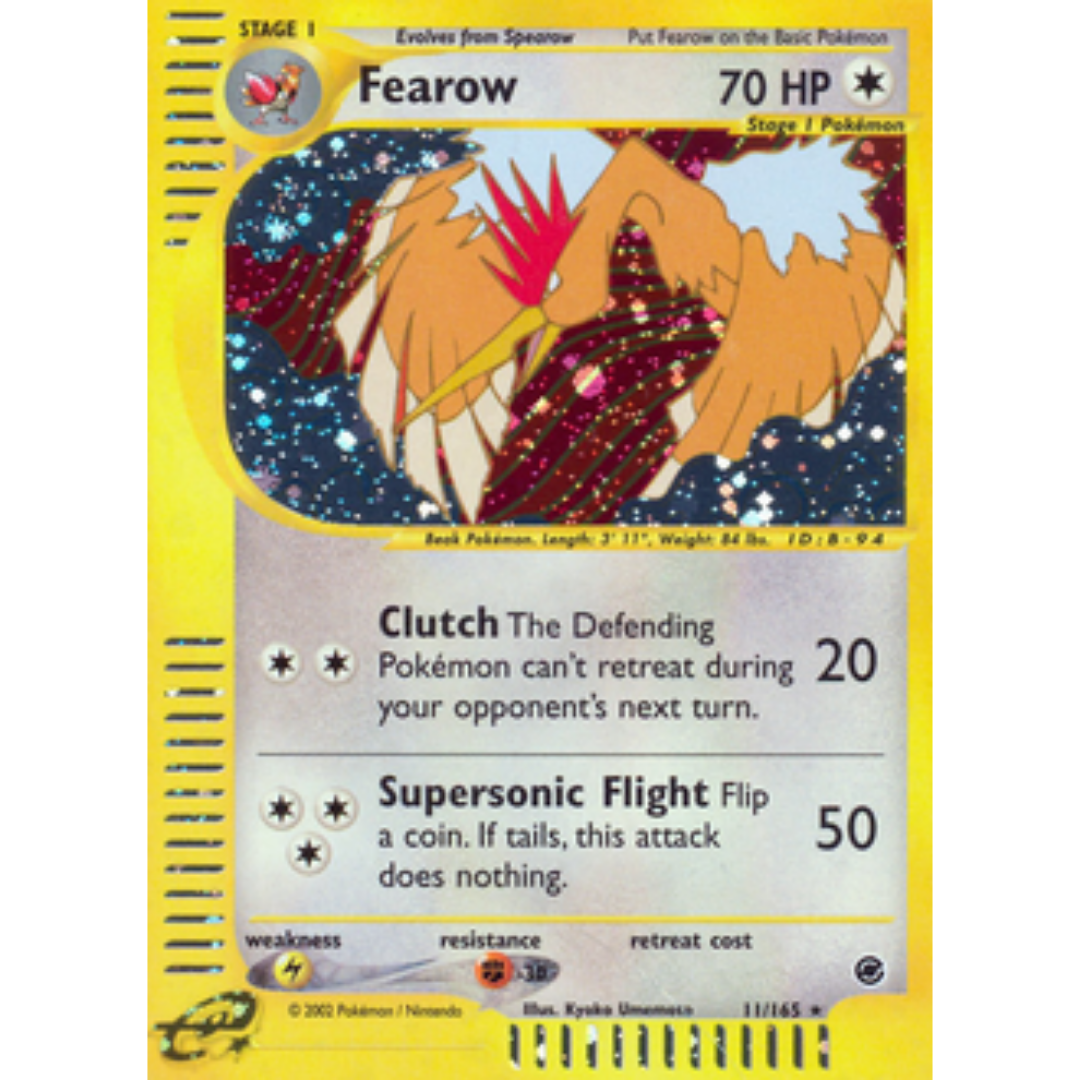 Fearow (11) 011  Expedition - Holo Rare