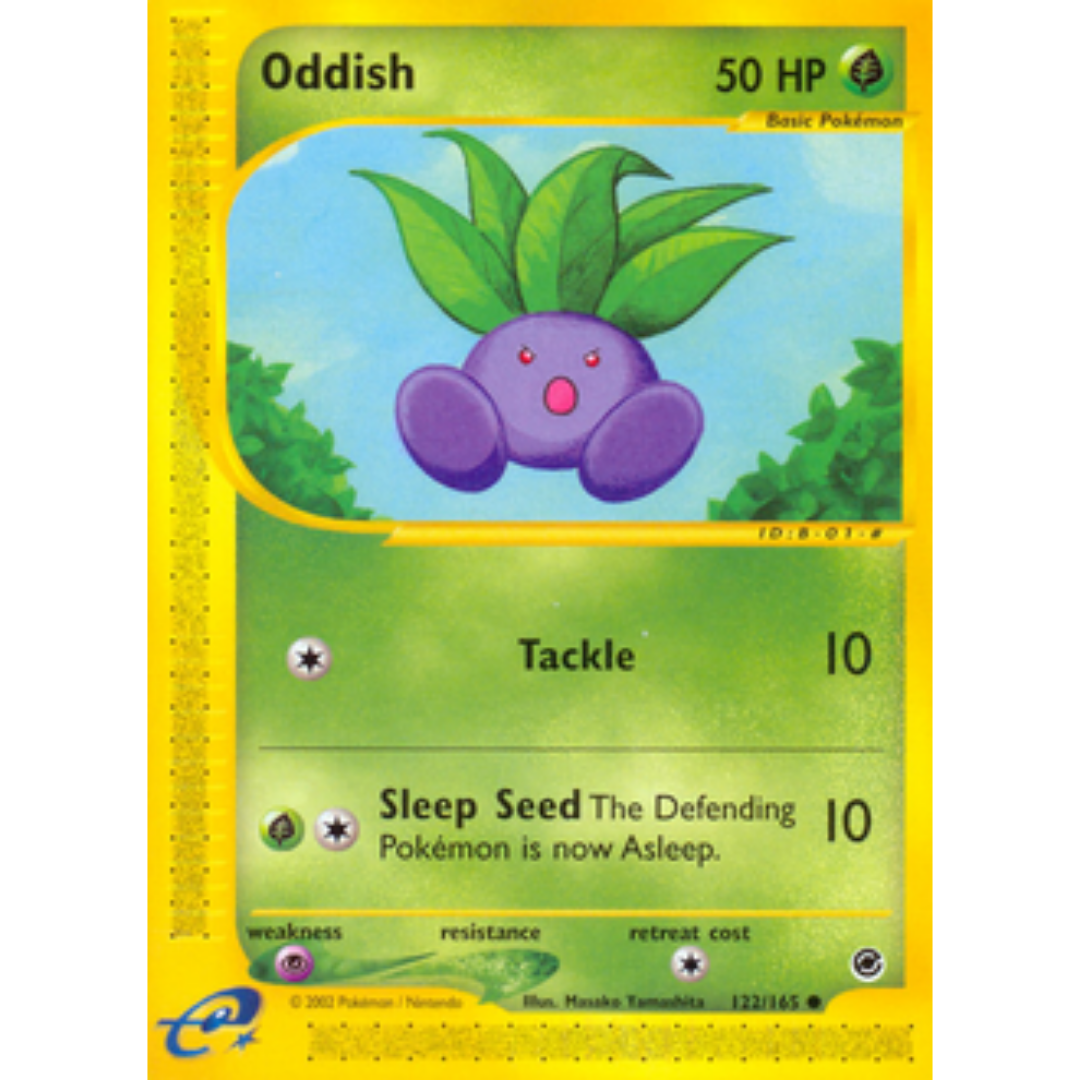 Oddish 122/165  Expedition - Common