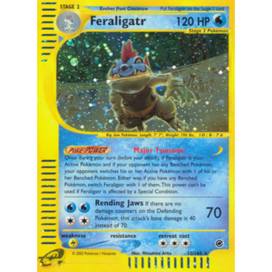 Feraligatr (12) 012  - Holofoil Expedition - Holo Rare