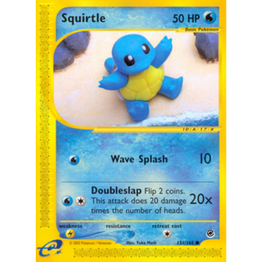 Squirtle (131) 131/165  Expedition - Common