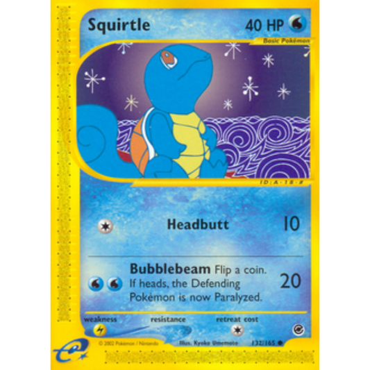 Squirtle (132) 132/165  Expedition - Common