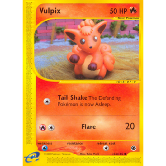 Vulpix 136/165  Expedition - Common