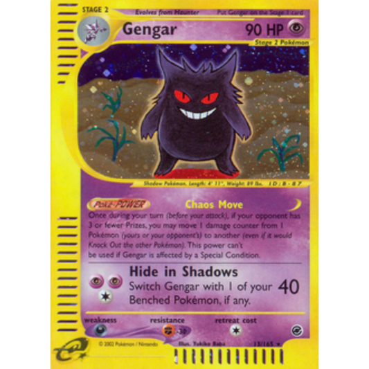 Gengar (13) 013  - Holofoil Expedition - Holo Rare