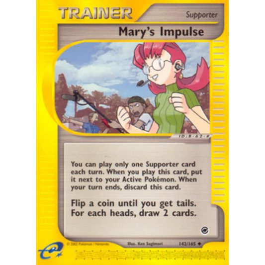 Mary's Impulse 142/165  Expedition - Uncommon