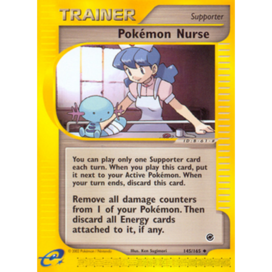 Pokemon Nurse 145/165  Expedition - Uncommon