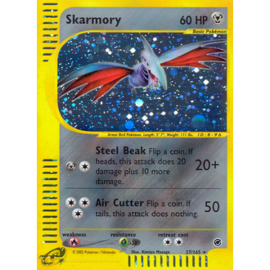 Skarmory (27) 027  - Holofoil Expedition - Holo Rare