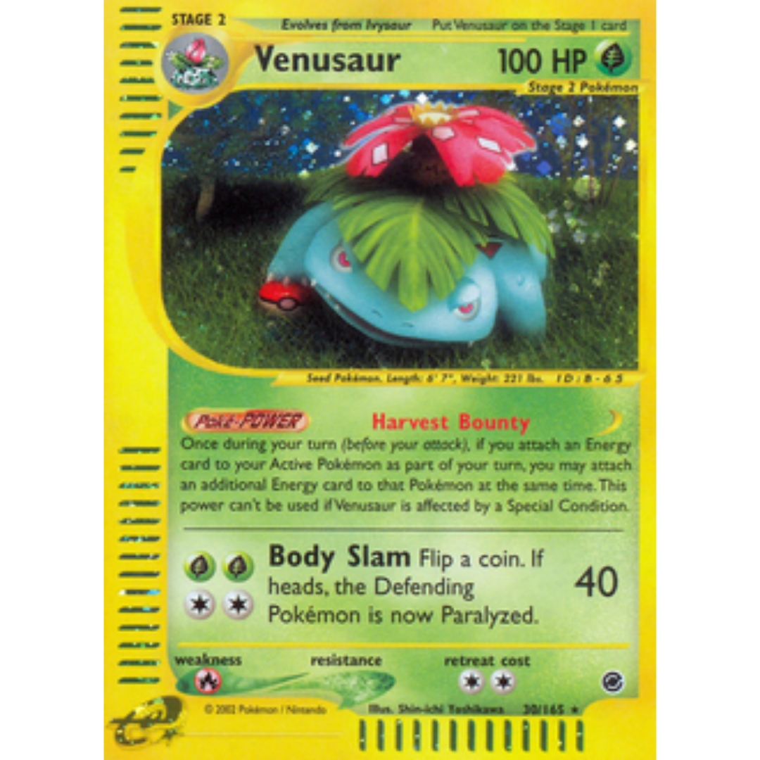 Venusaur (30) 030  - Holofoil Expedition - Holo Rare