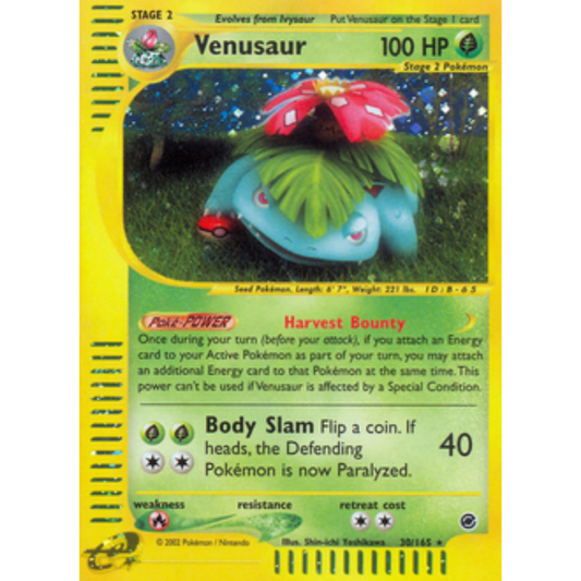 Venusaur (30) 030  - Holofoil Expedition - Holo Rare