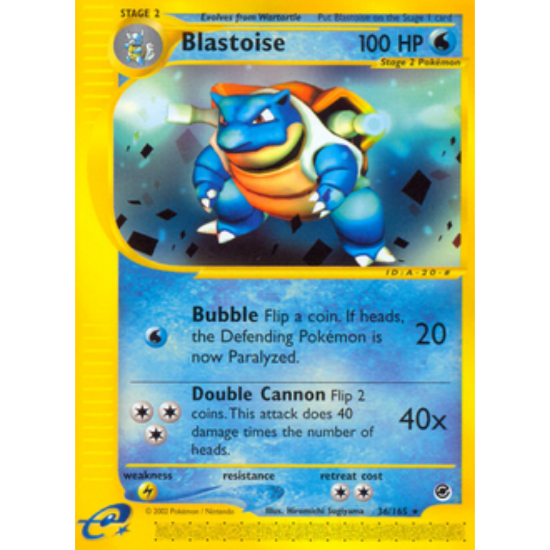 Blastoise (36) 036  Expedition - Rare