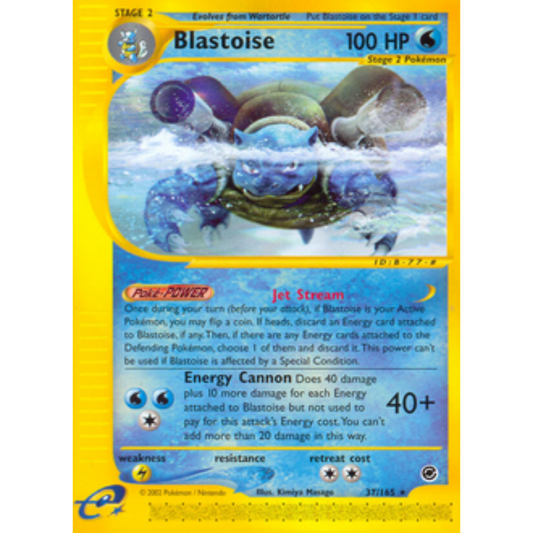 Blastoise (37) 037  Expedition - Rare